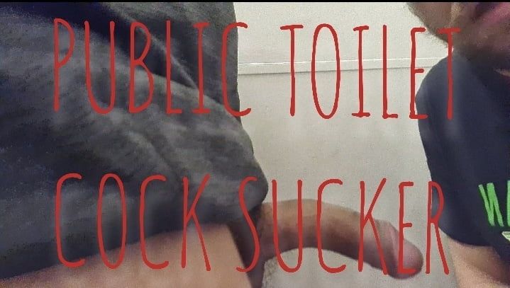 Cocksucking in the Public Toilet #3