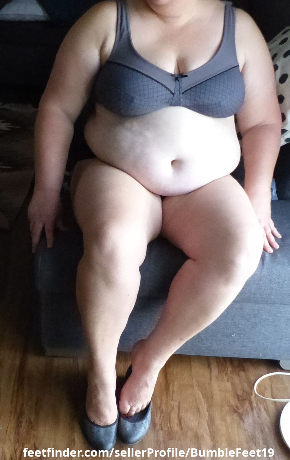 More BBW Belly and Feet pics of me #2