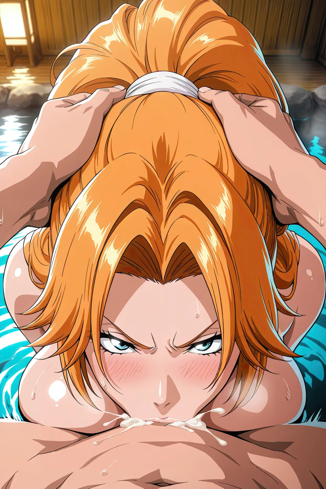 Rangiku Onsen Hentai Gallery #14