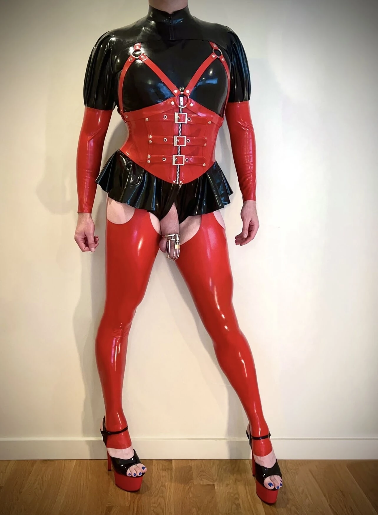 Latex Fetish Sissy Crossdresser