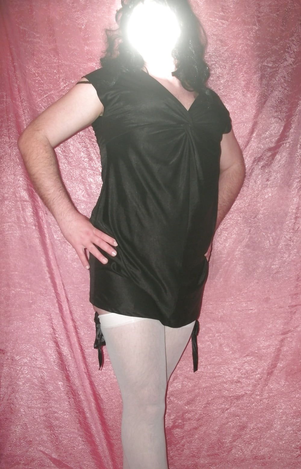 Sissy Boy Lovelaska - My new black  dress