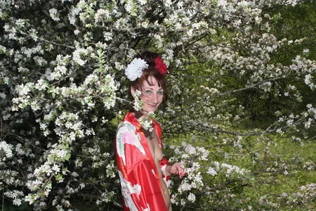 in white flowers ii         