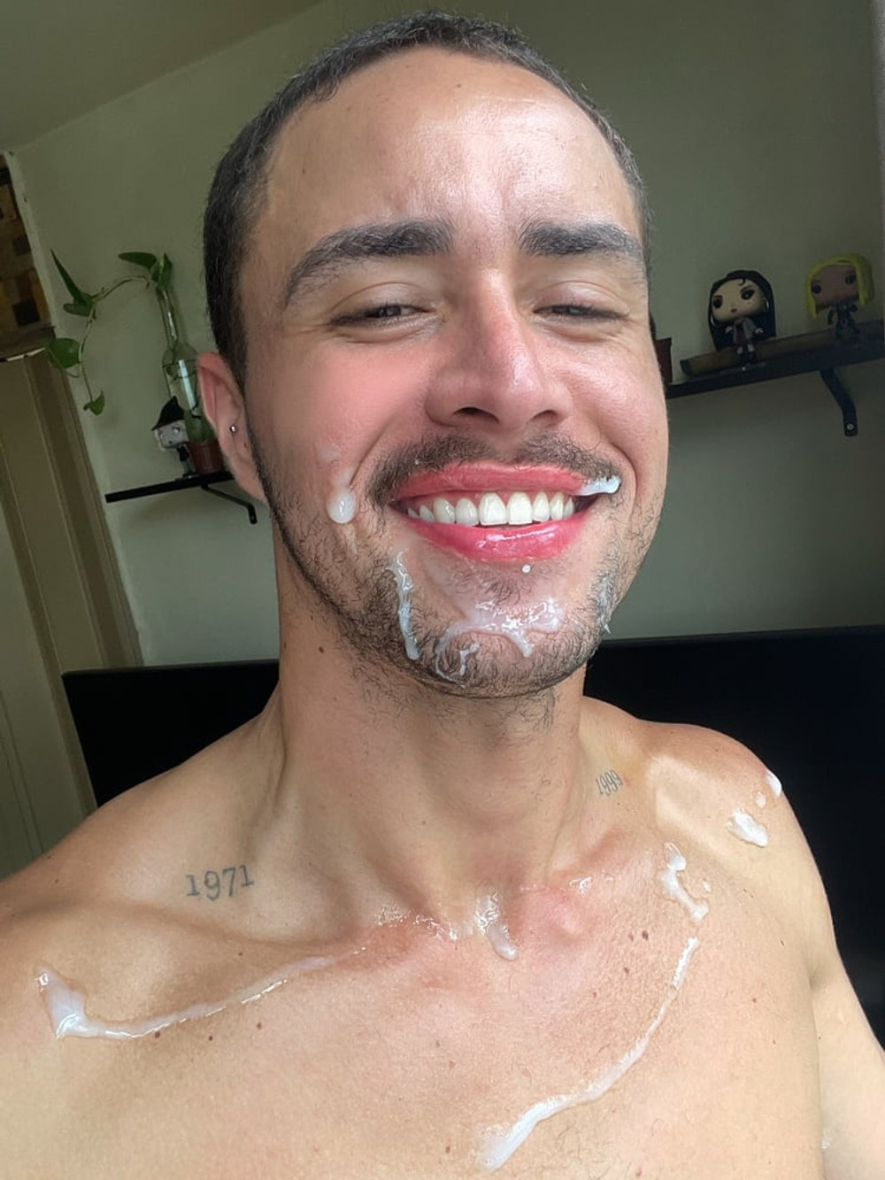 CUMSHOT MY FACE #2