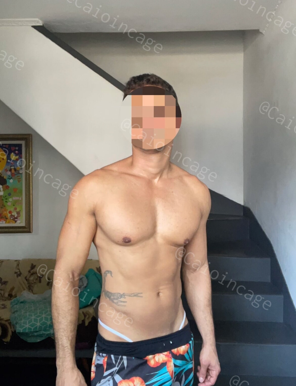 Real Chastity Tease – Brazilian Male #18