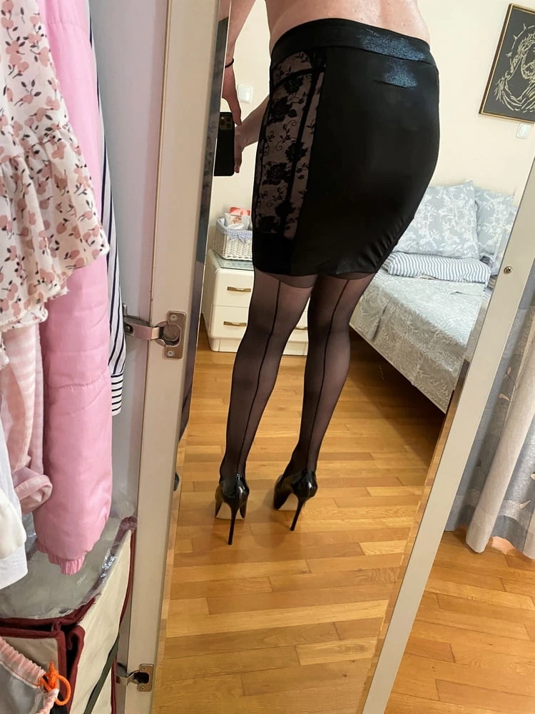 My black lingeries and outfits... #2