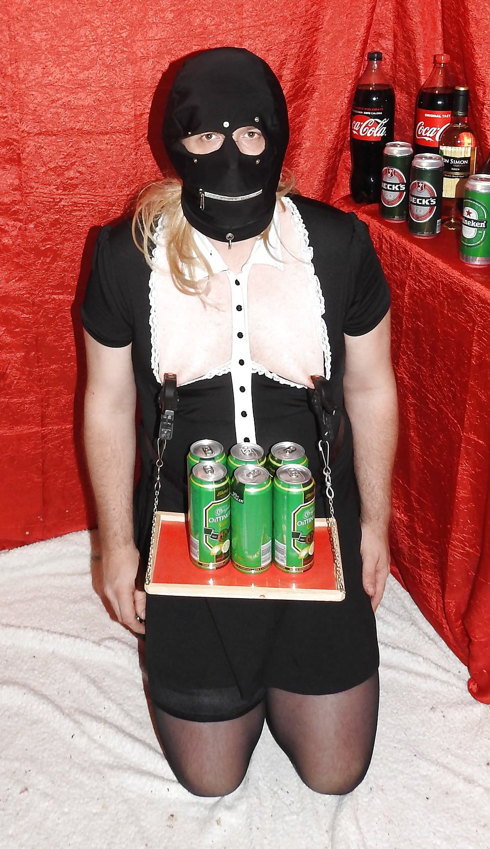 SissyMaid Serve Beer #2