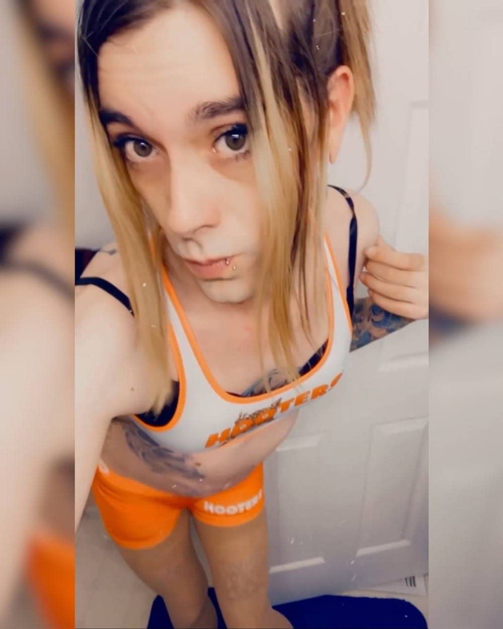 Hooters Waitress Slut #49