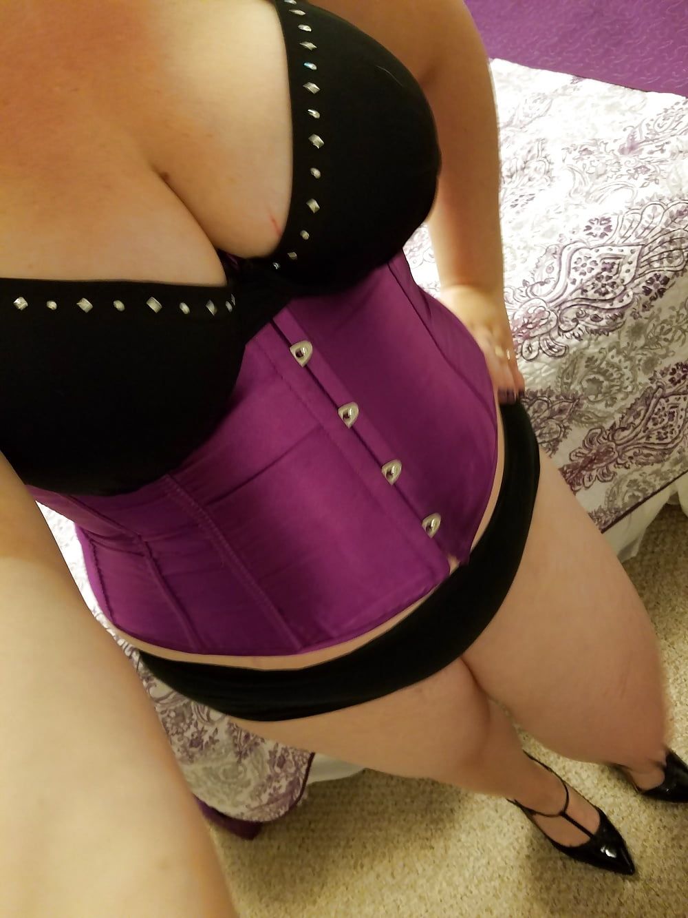 Corsets and other fun of a busty little housewife...  #17