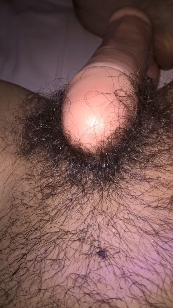 Hairy Mature Wife JoyTwoSex Selfies Big Dildo #10