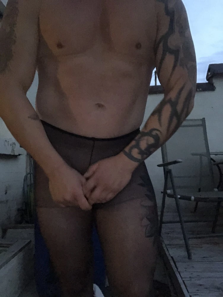 Black pantyhose  #3