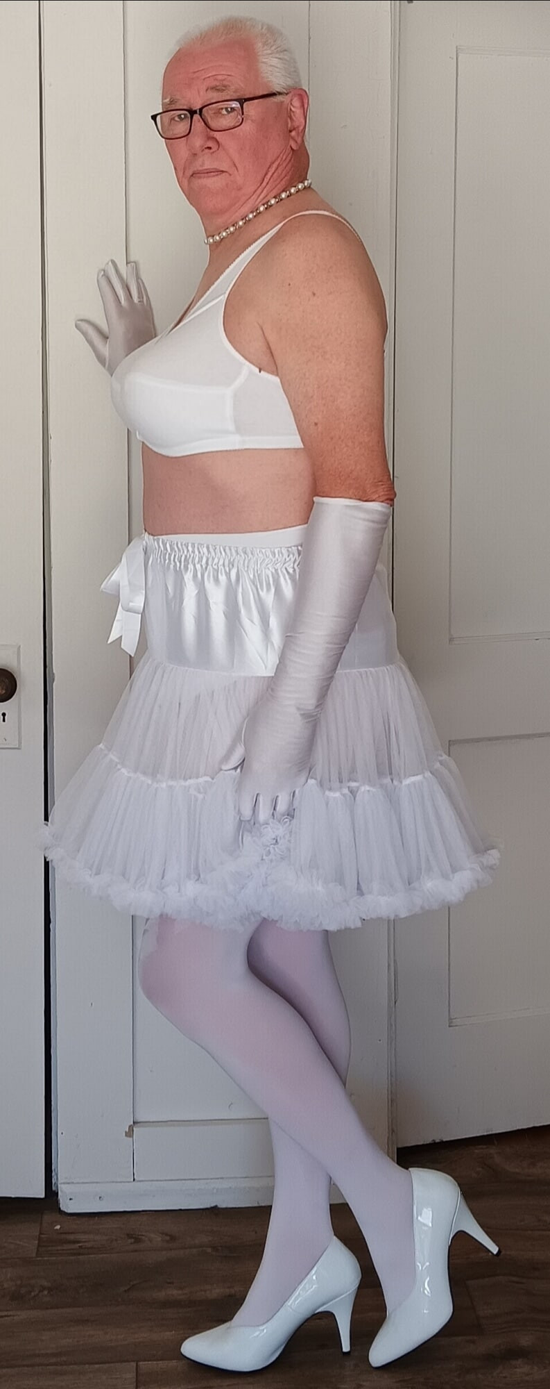 Sissy wears petticoat  #47