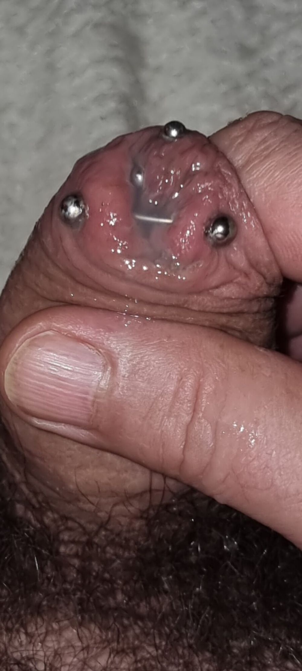 CUM COCK PIERCED #10