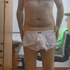 BOXER BLANCO CON SUSPENSORIO