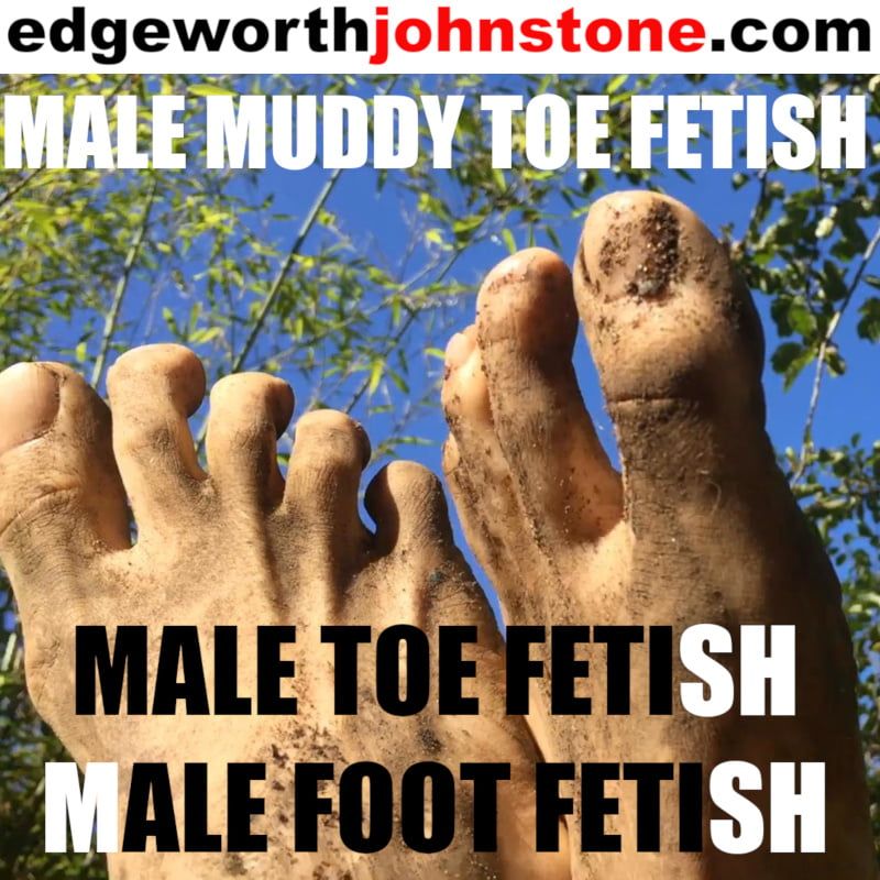 Muddy Toes - Dirty Male Toe Fetish Closeup Pics #2
