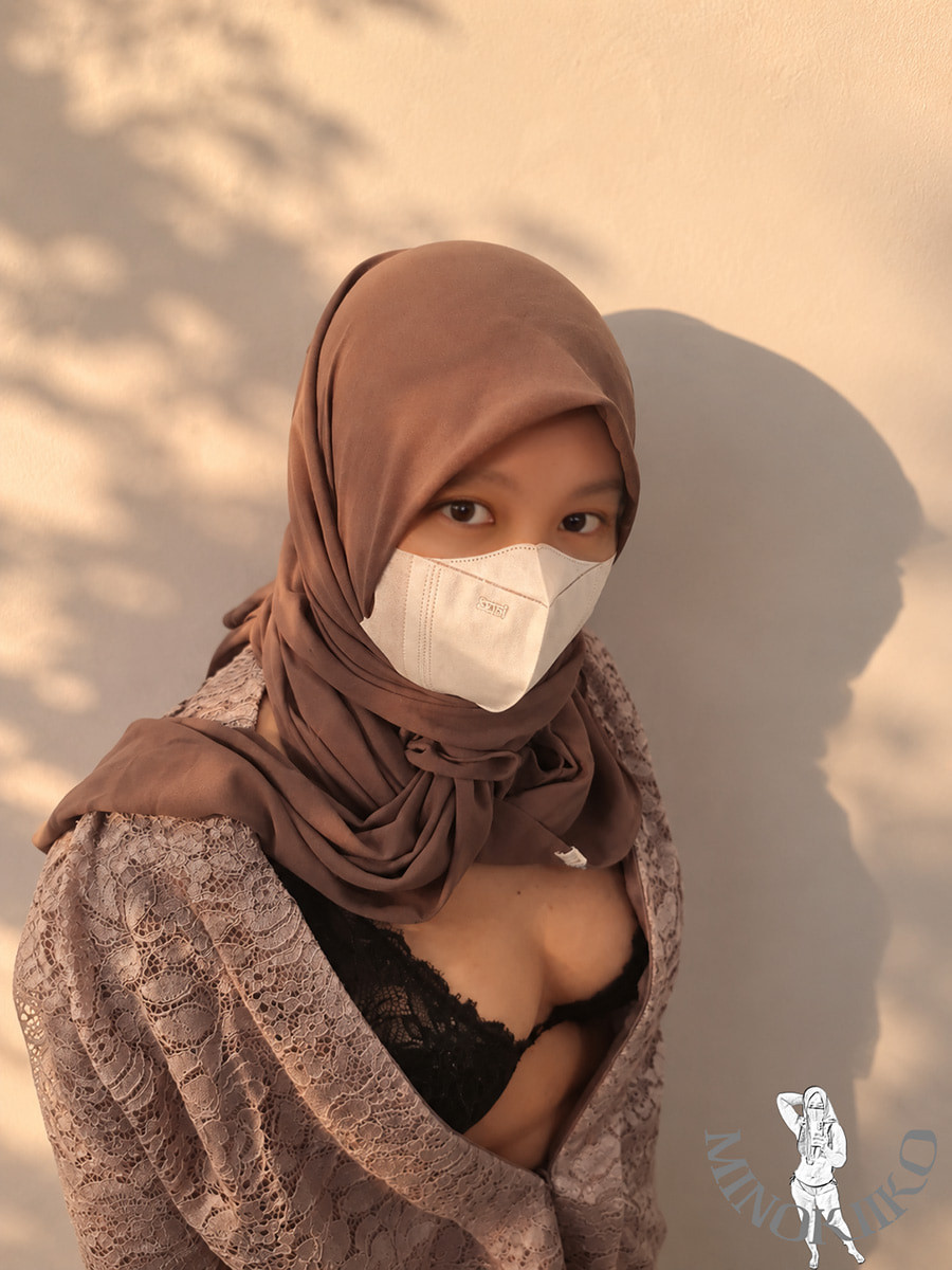 Asian Hijab Kebaya Enjoy Her Afternoon Time - Minokiiko #5