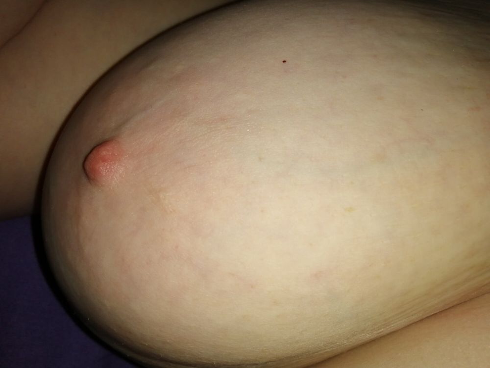 My nipples (photos taken from a lying position) #6