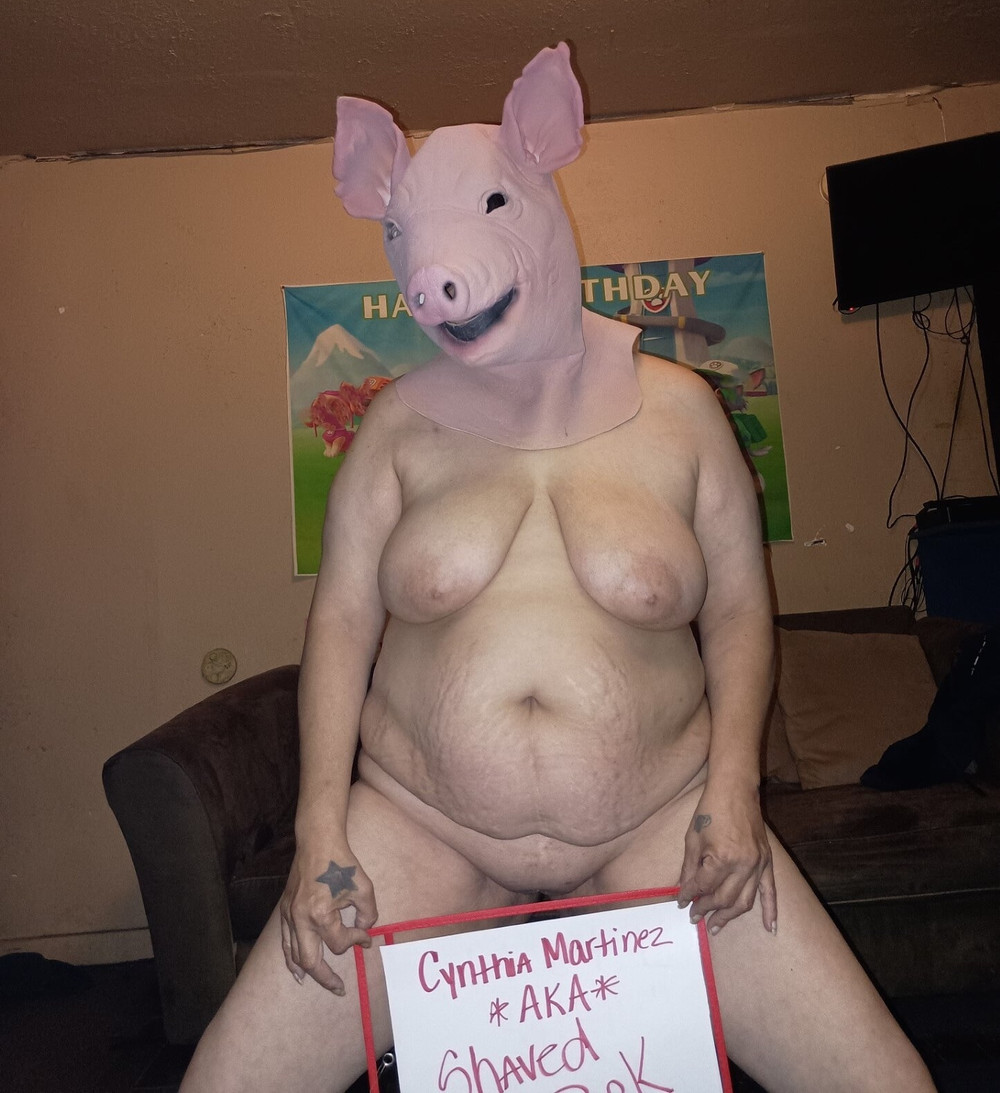 Cynthia Martinez the pig #8