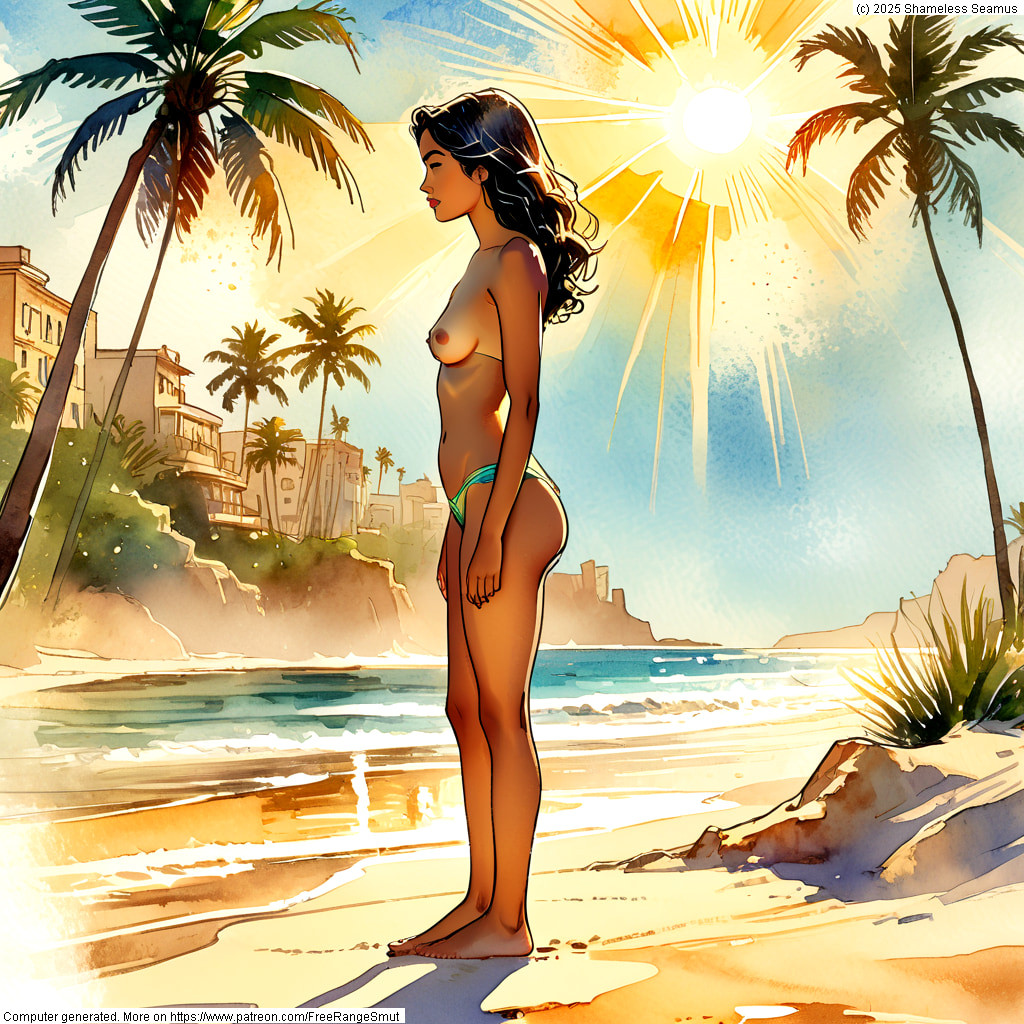 Beach Babe Barely Bewitching #29