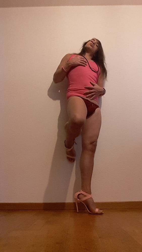 Tygra in her pink new top. #23