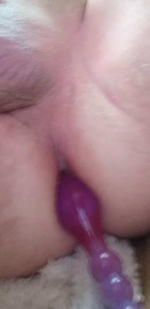 pictures of my cock with a dildo in my ass #3