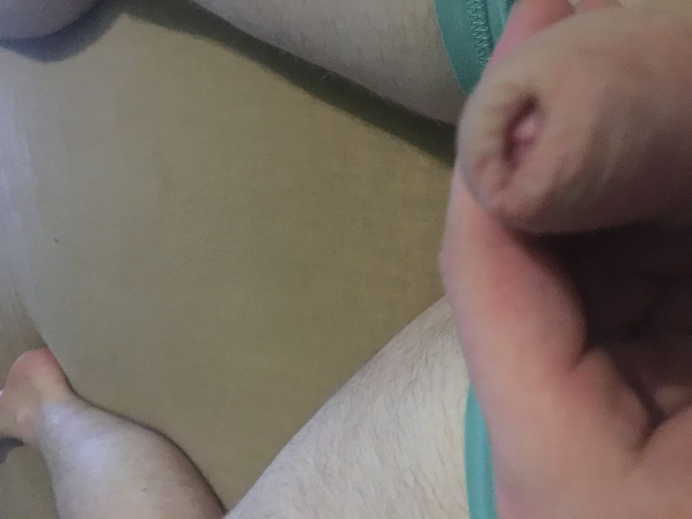 Foreskin Play With Cum Filled Balls  #39