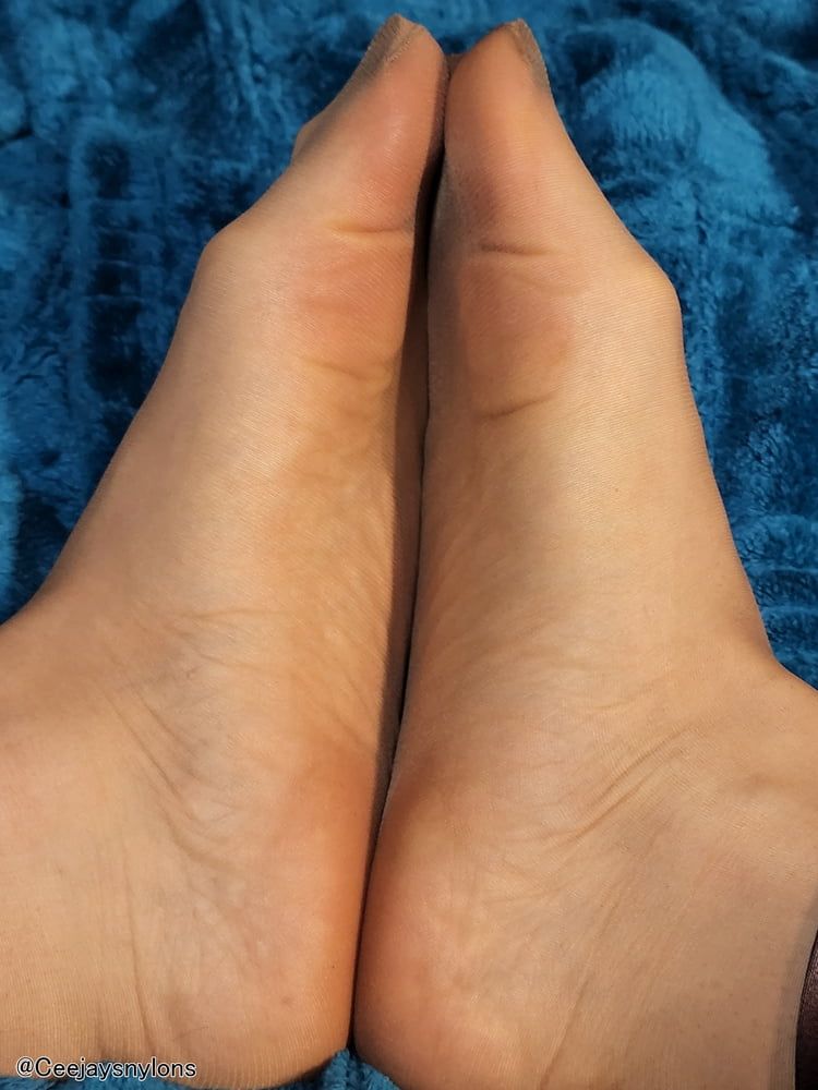 Big Sexy Feet in Pantyhose 2 #15