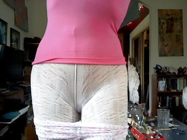 Frilly lil pink fuc pony girl ass up. #22