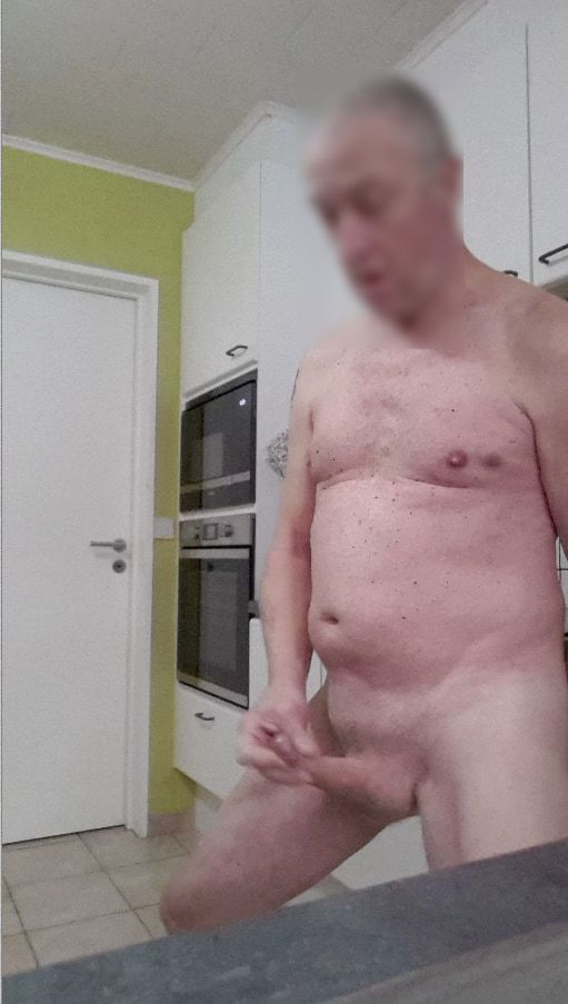 exhibitionist grandpa dildo ass fucking sexshow cumshot #8