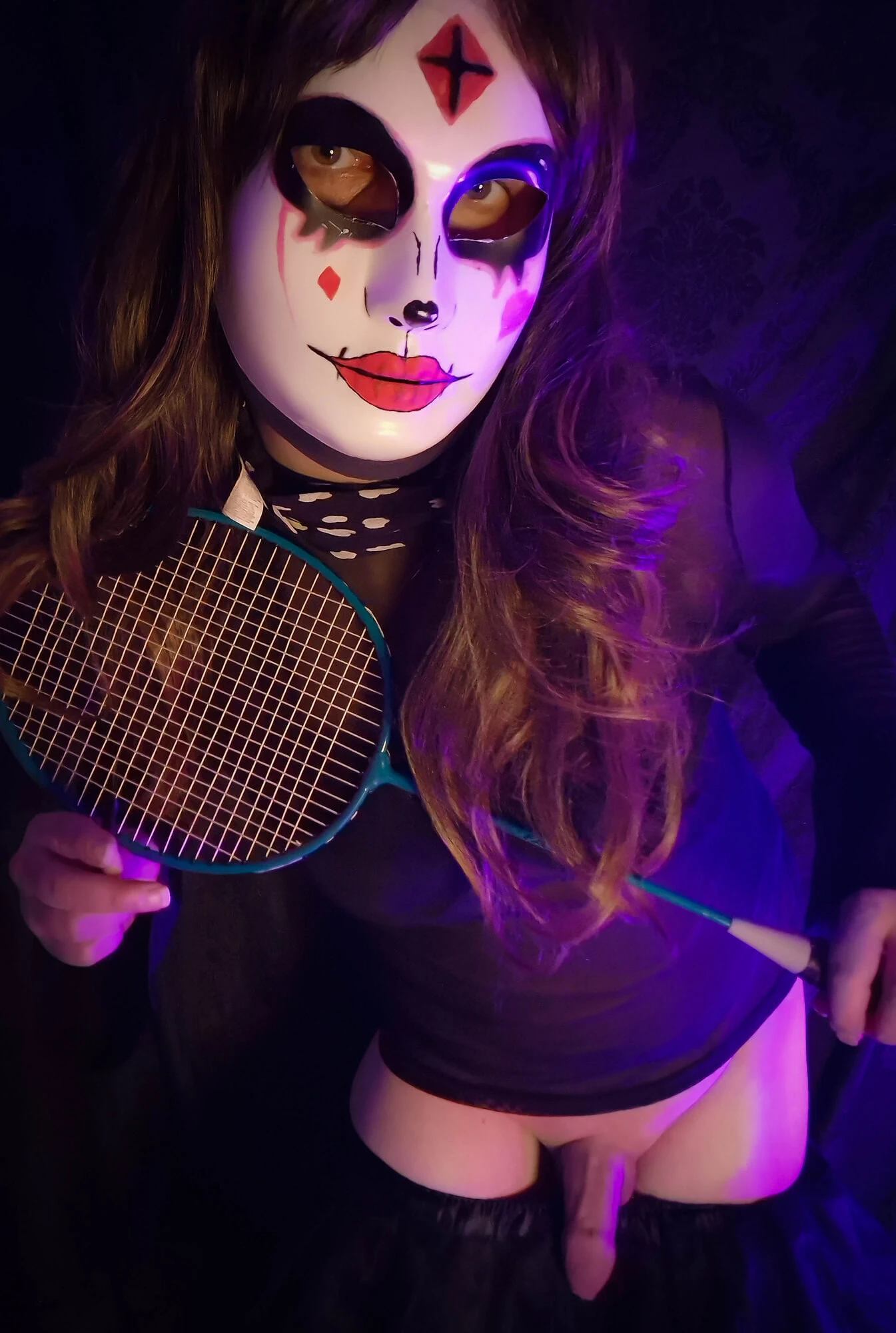 Dark, Hot, Tennis player