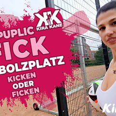 Kira Kane - Puplic fuck at the soccer field