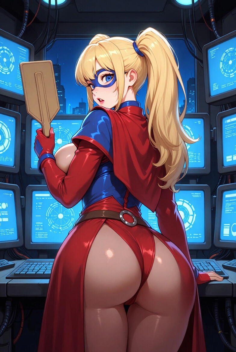 Humiliated Heroine Paddle Big Boobs #4