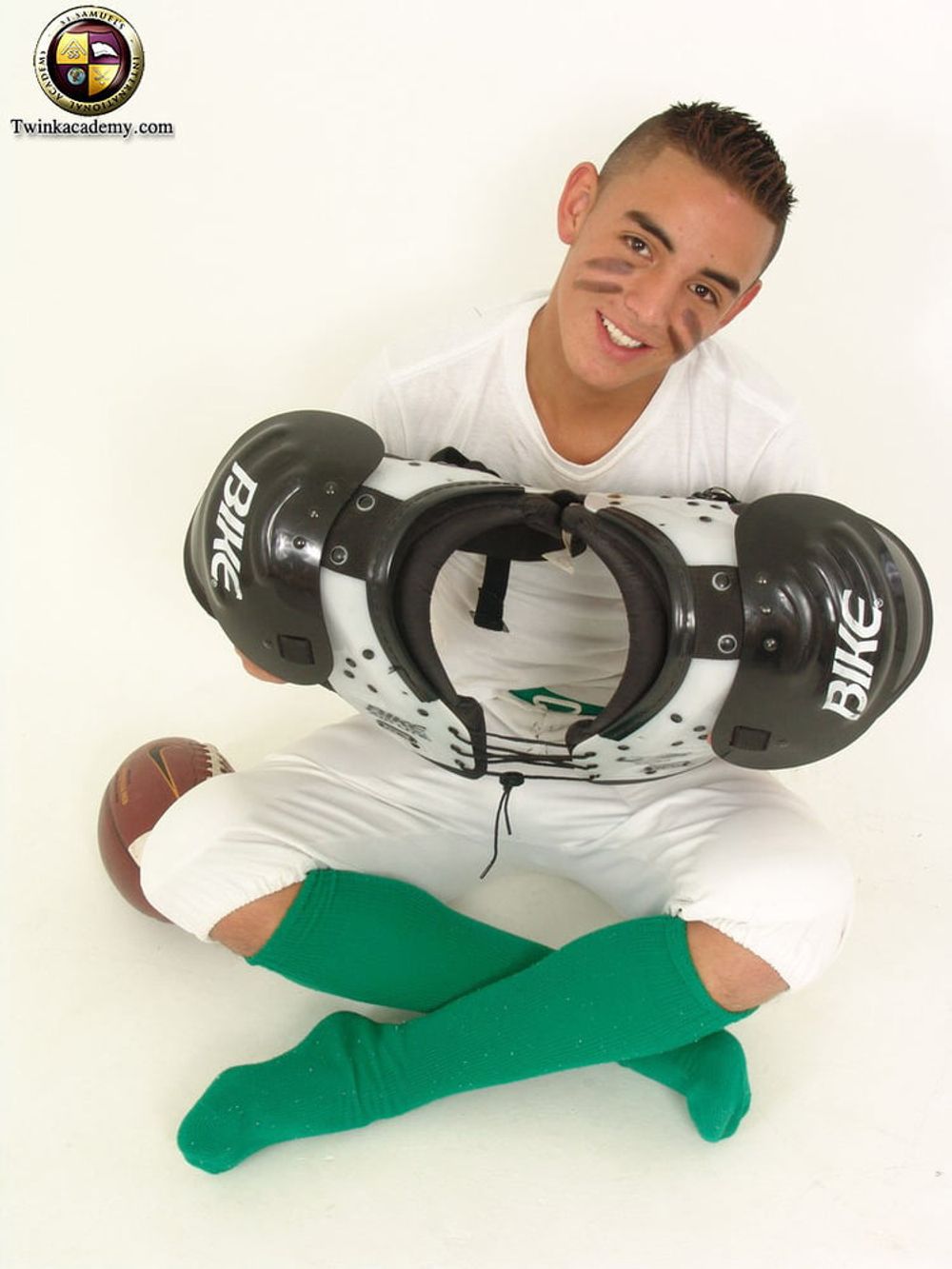 Fabio poses in his football gear #9