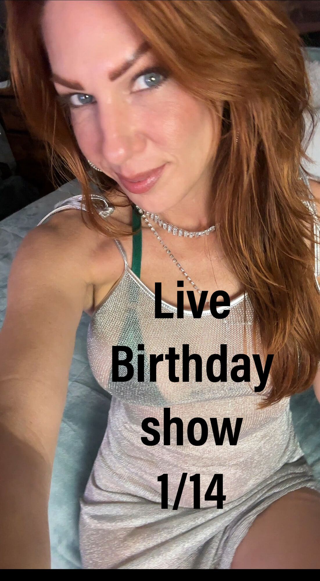 Cam show di compleanno il 14 gennaio 