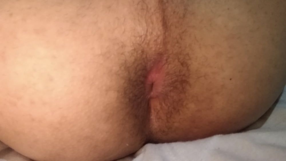 Tight hairy male pink ass #2