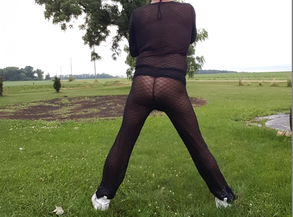 Sheer See thru in Public #30