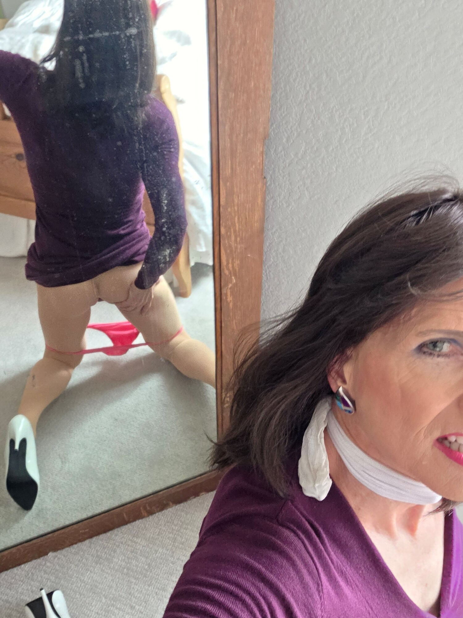 Maroon dress #20