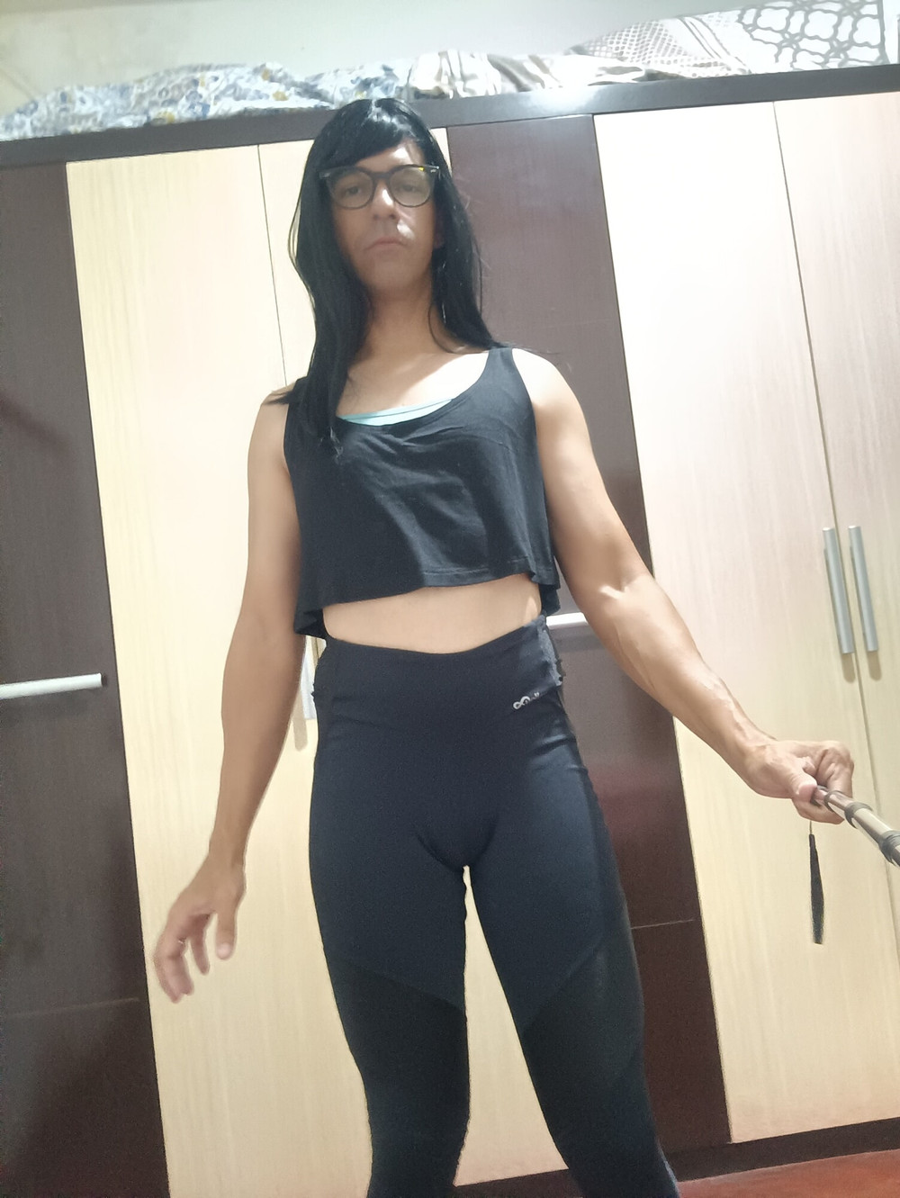 Sakura Nakamura Skinner Legging Gym  #29
