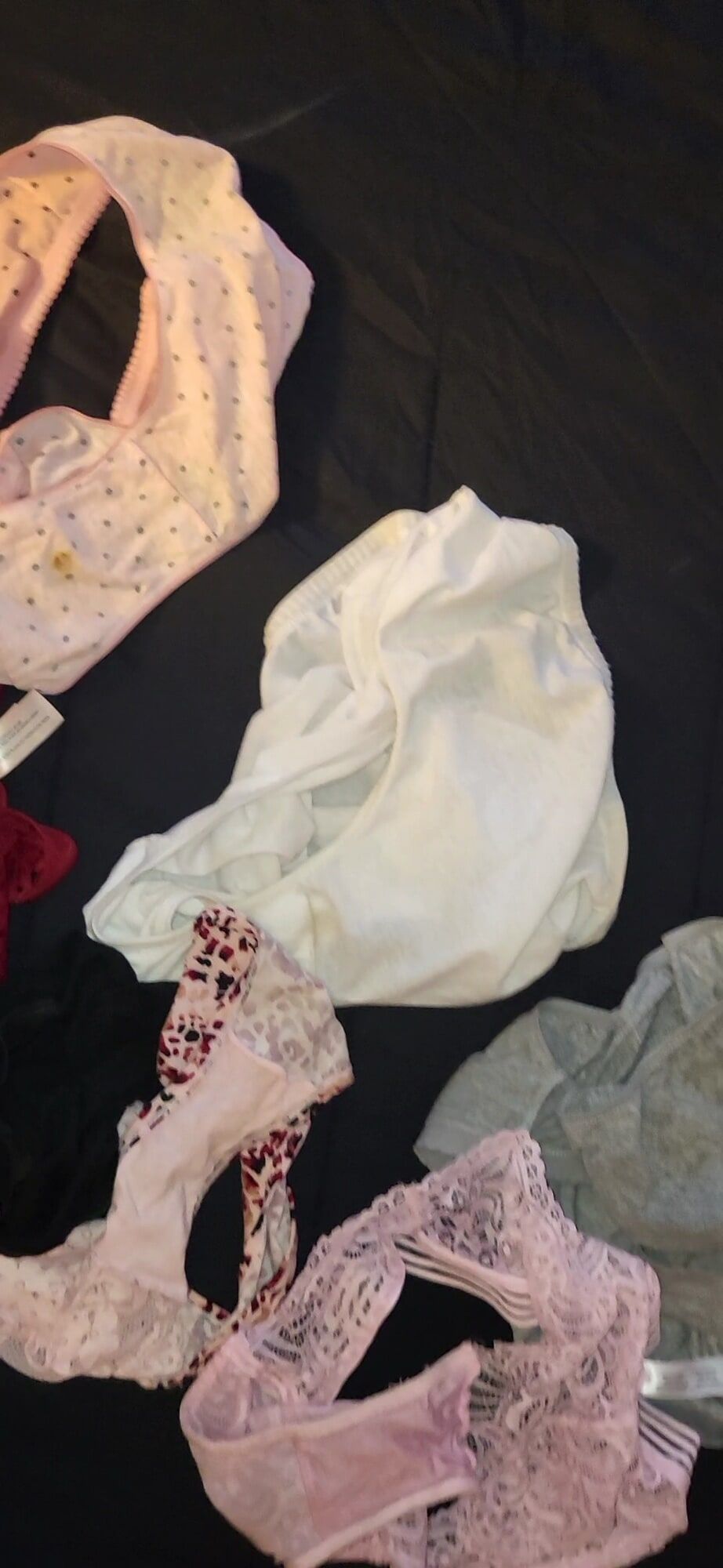 Wife's Dirty Panties Laundry Bag #10