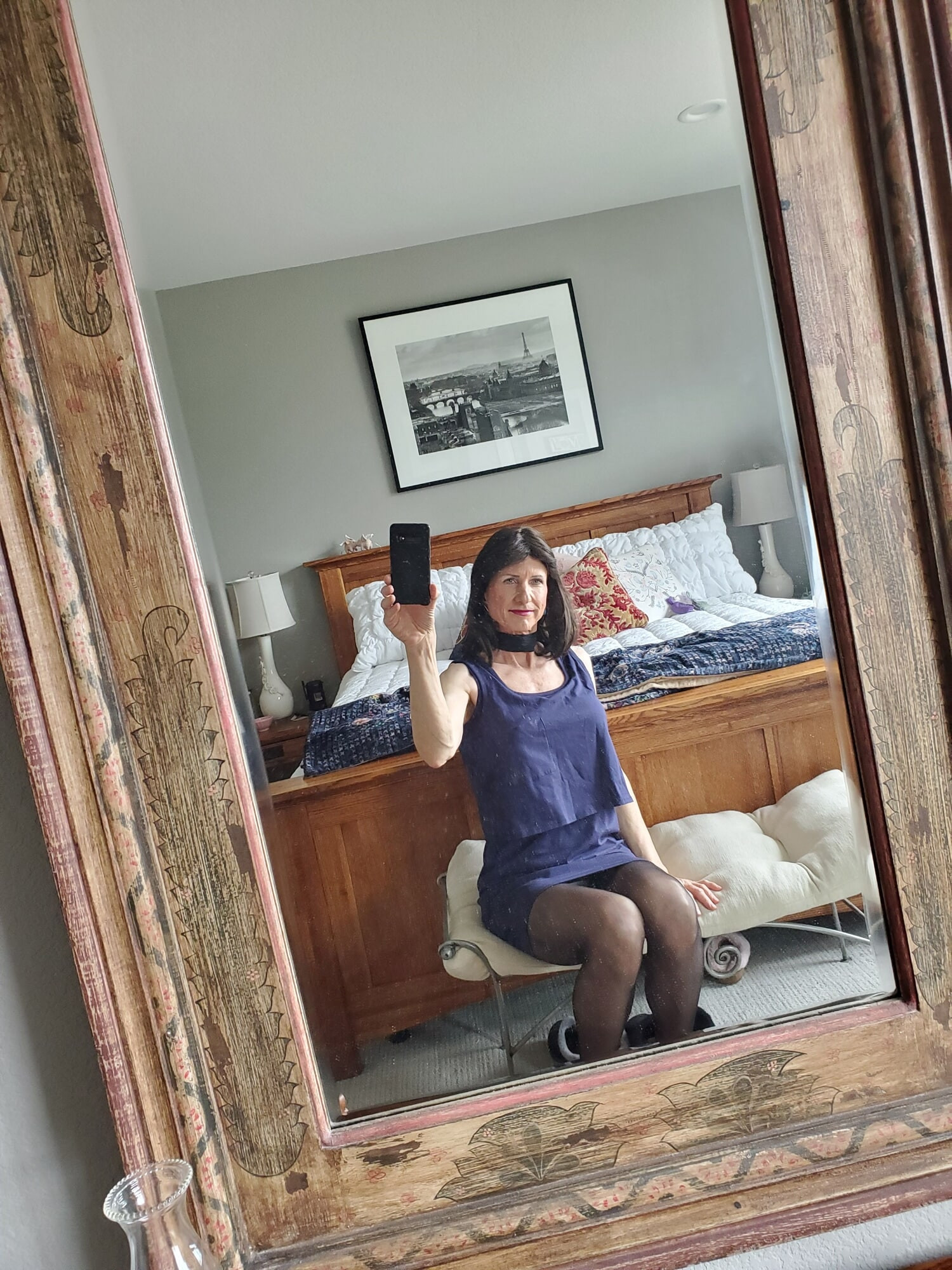 Blue dress one