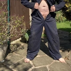 Boilersuit fun on a warm afternoon