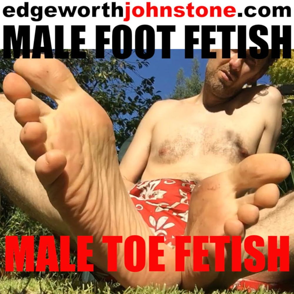 Big Male Feet - Gay Foot Fetish #8