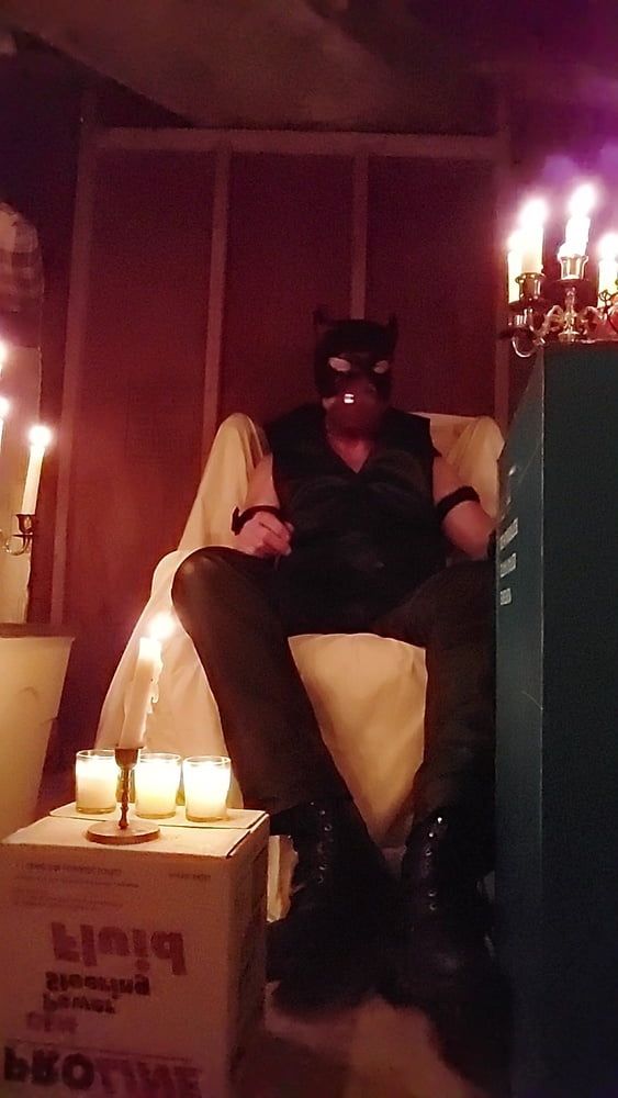 Leather master in his private place #5