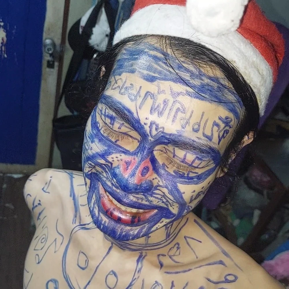 Catch a slave masturbating and get a magic pen to write on y