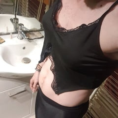 黒のセクシーな服