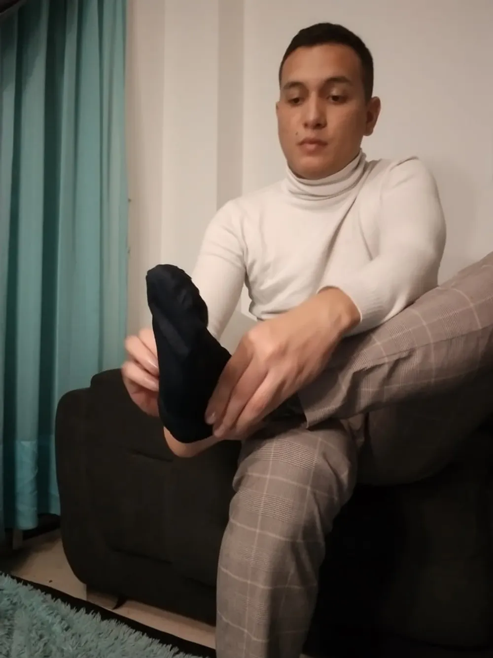 Male Sheer socks #13