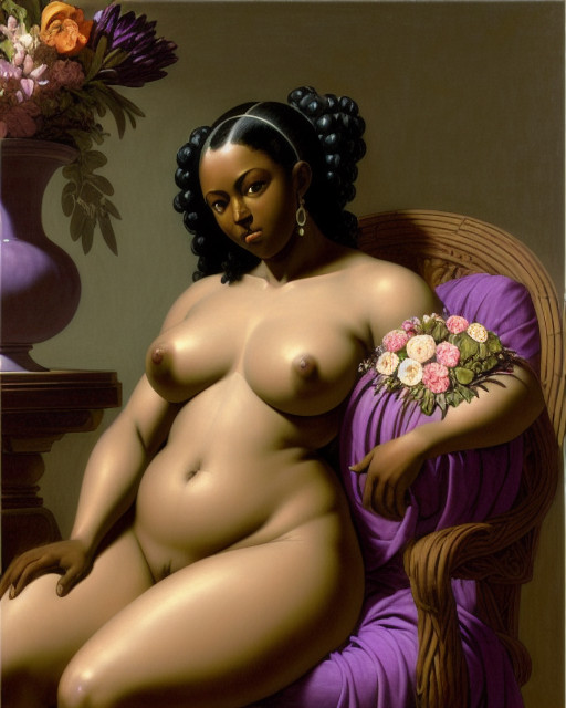 Wave 01: A.I. generated black females  #46