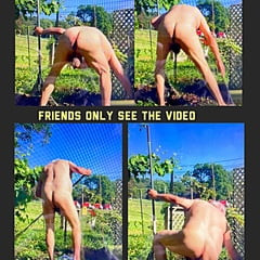 Piggy nude outside 