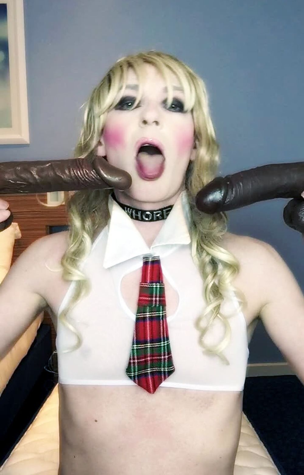 Sissy Sandra Sucks BBC (fantasy) #3