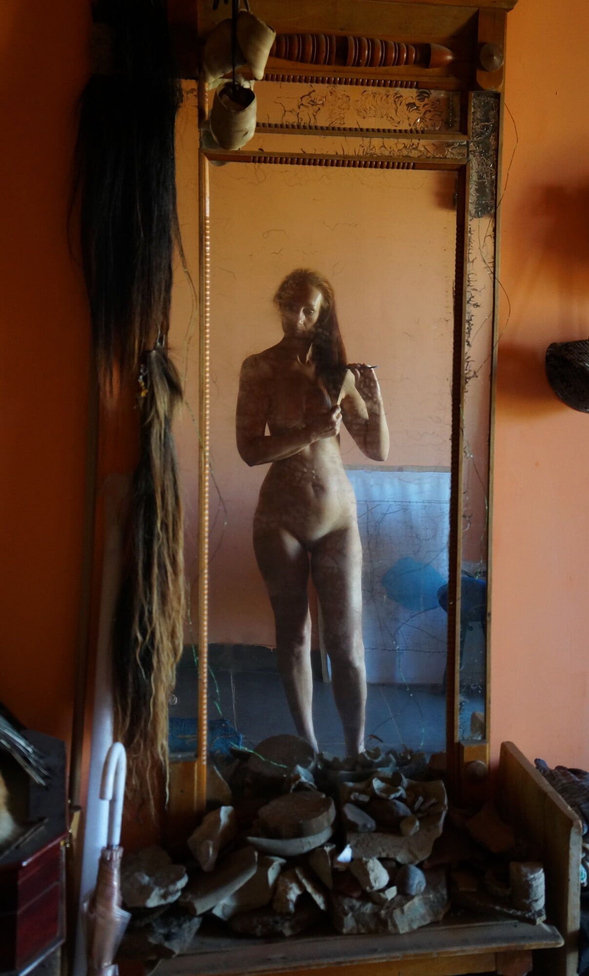 In Antique Mirror #4