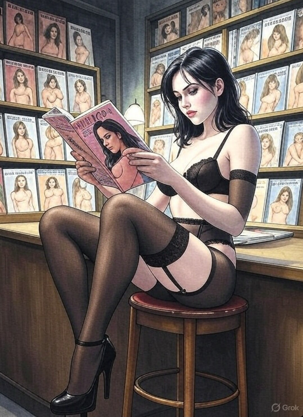 Pixwhores Experimental: Adult Bookshop #39